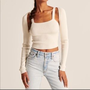 Sweater Tank and Shrug Set